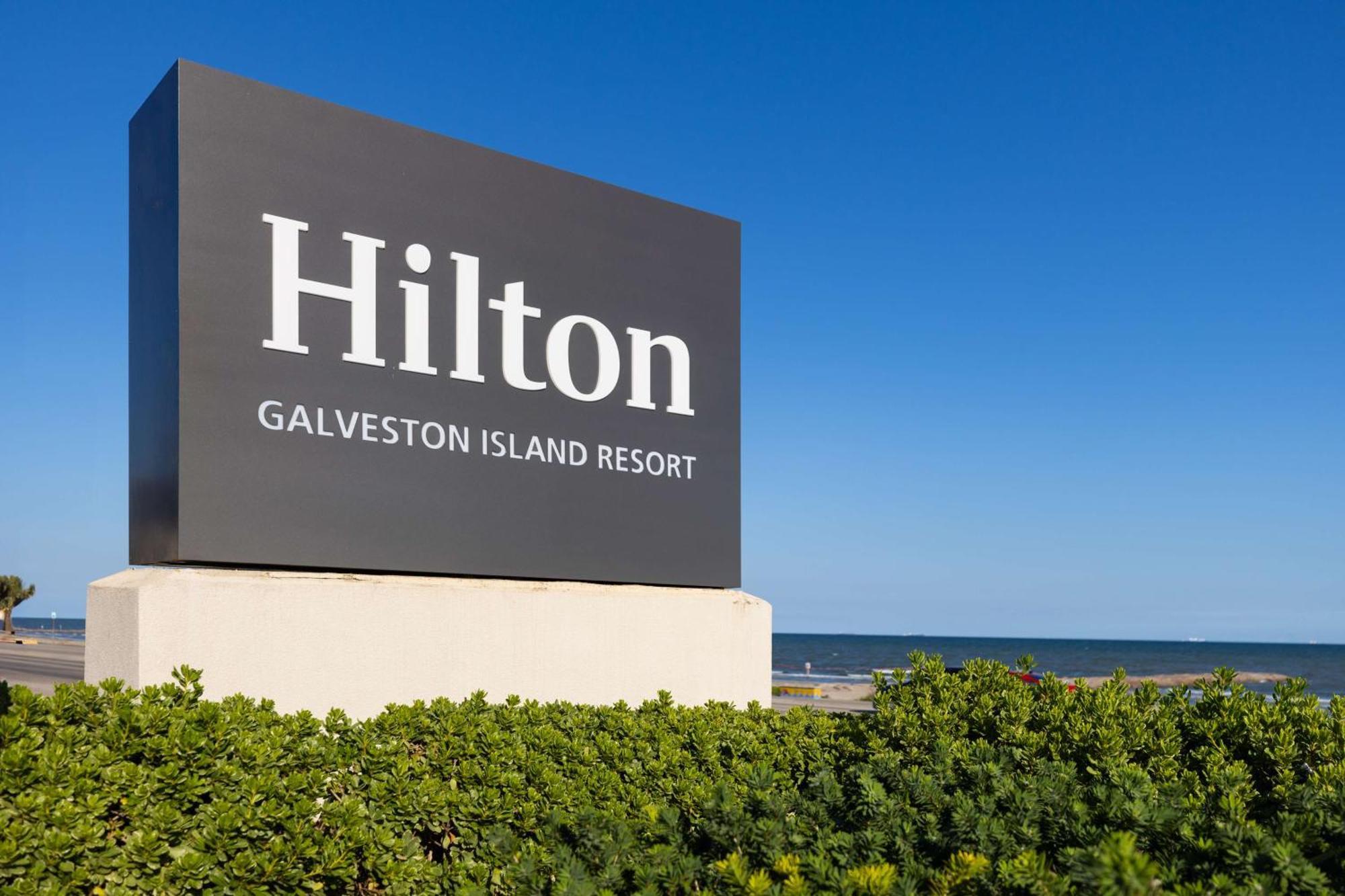 Hilton Galveston Island Resort Bagian luar foto